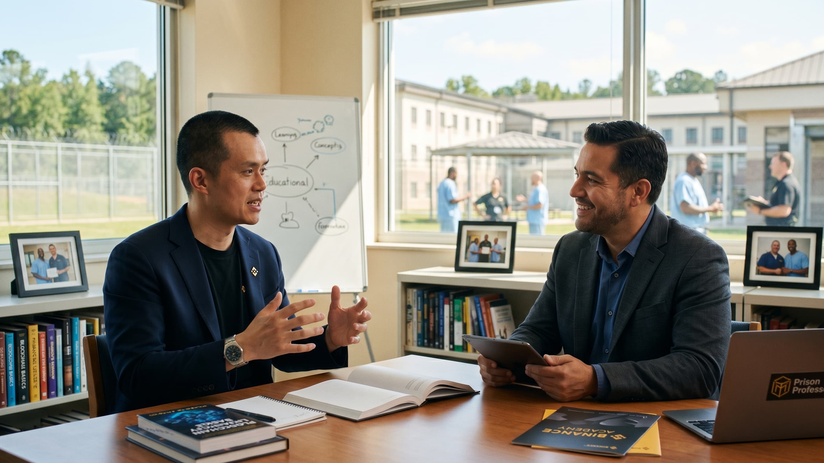 Why Changpeng Zhao Believes Education Behind Bars Can Change Everything